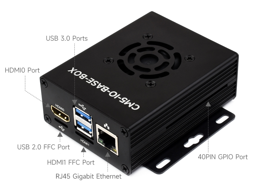 Mini-Computer designed for CM 5, onboard interface