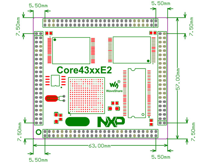 Core4357 Dimensions