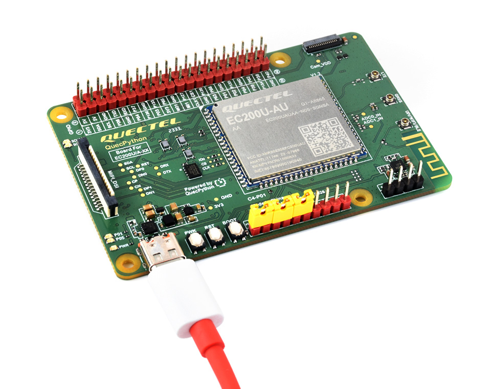 EC200U C4-P01 development board with Type-C interface