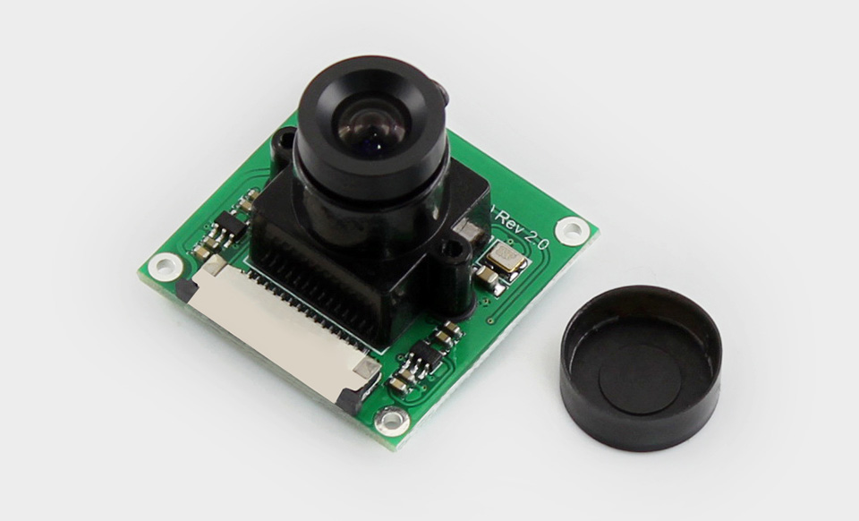 Raspberry Pi Camera (B) front view