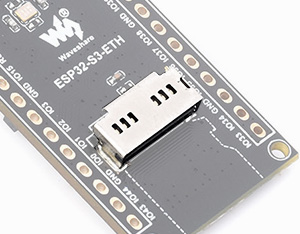 ESP32-S3 ETH development board, with onboard Ethernet port