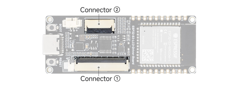 ESP32-S3 LCD Driver Board, pin definition