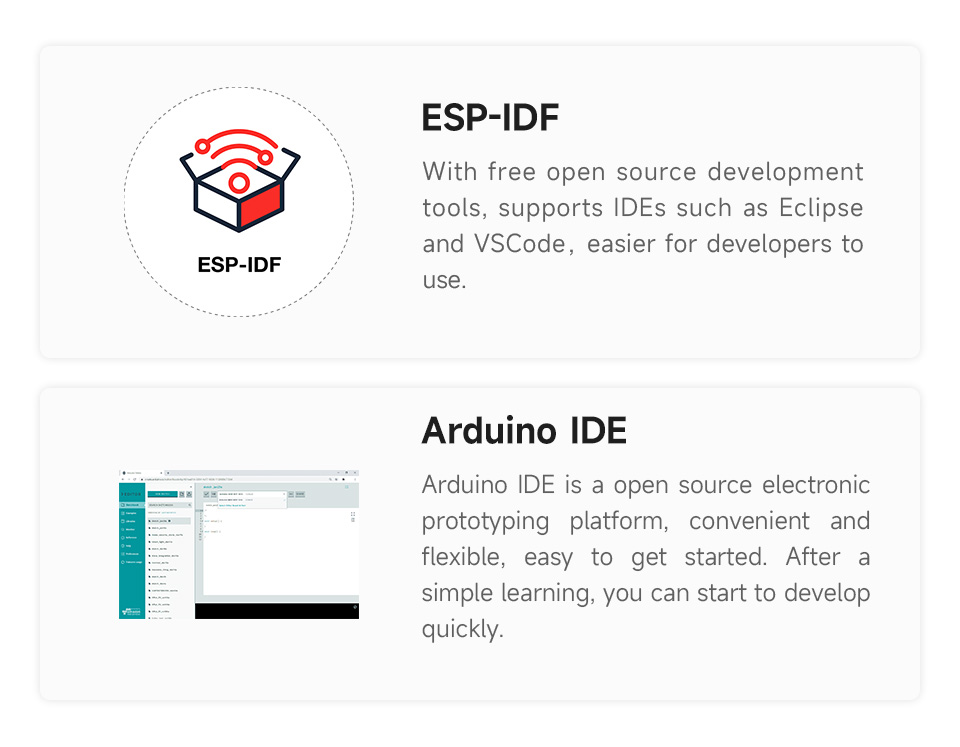 ESP32-S3 Touch AMOLED 1.91, supports ESP-IDF, Arduino