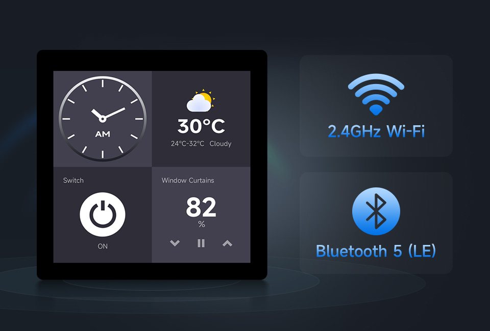 ESP32-S3 4inch Capacitive Touch Display Development Board with WIFI and Bluetooth support