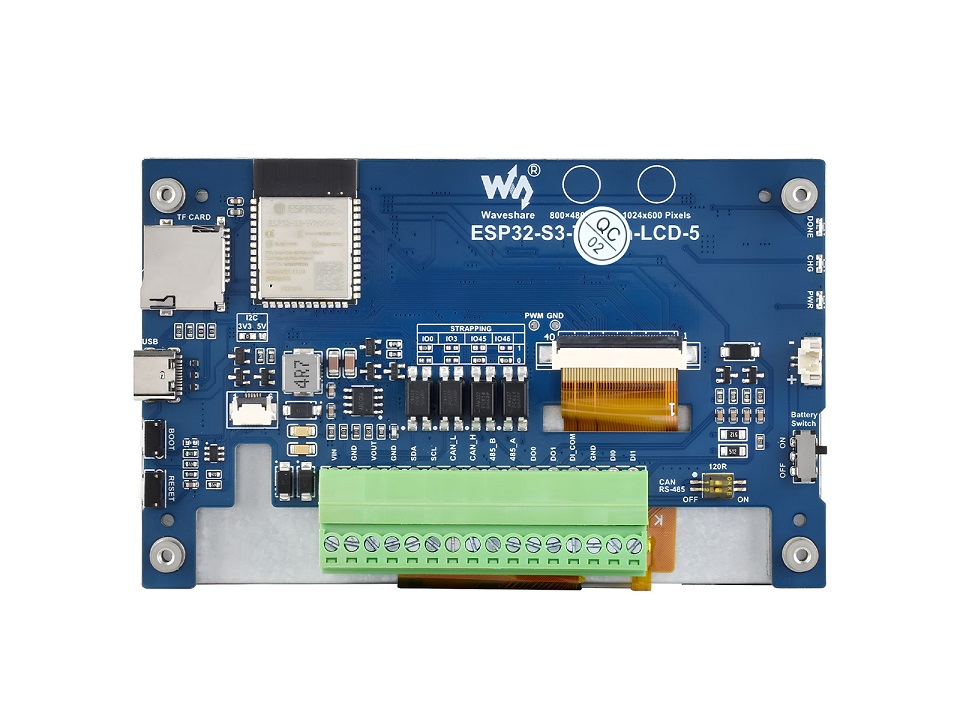 ESP32-S3-LCD-5