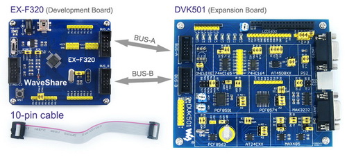 connecting the two boards