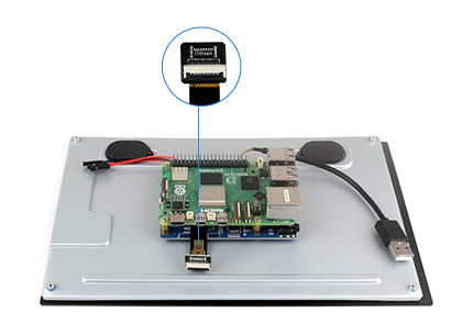 Install 10.1inch Capacitive Touch Display with Raspberry Pi 5, step 2