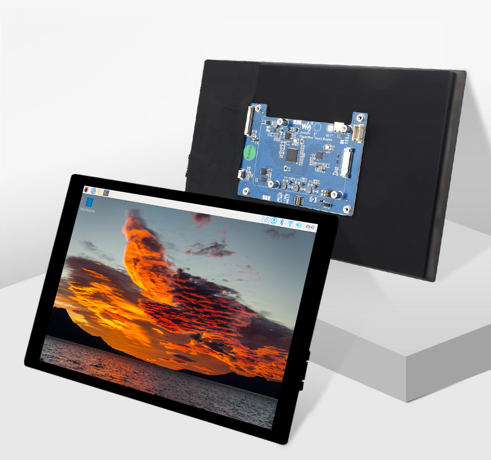 10.1inch Capacitive Touch Display for Raspberry Pi, 1280×800, IPS