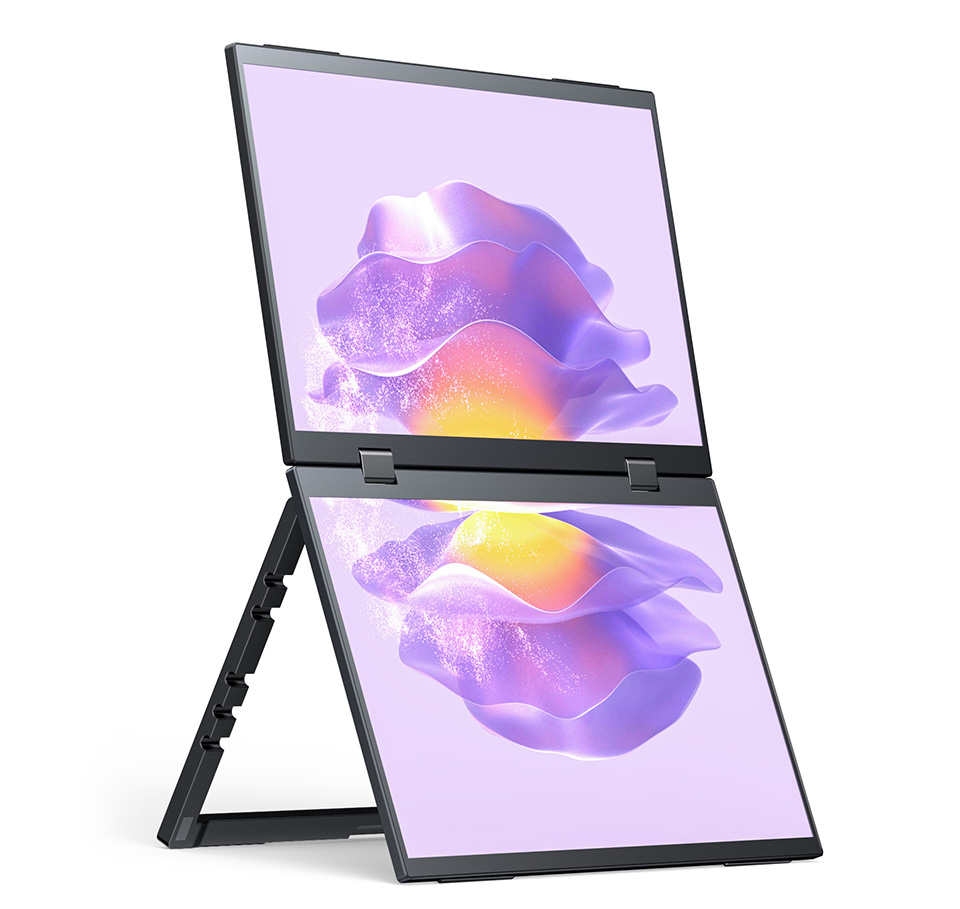 15.6inch Dual-Screen Portable Monitor, front view