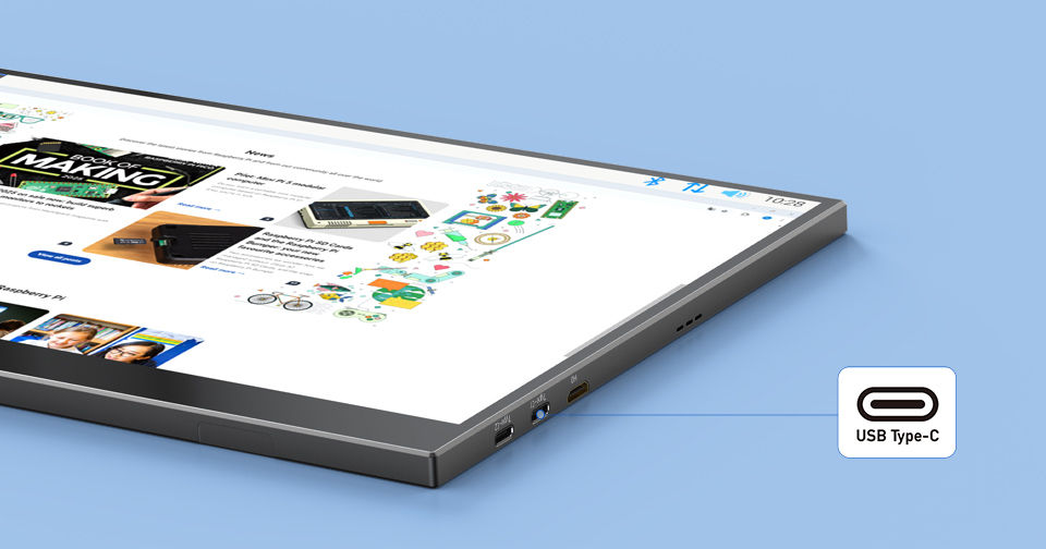 15.6inch 10-Point Capacitive Touch Monitor (C), with Type-C interface