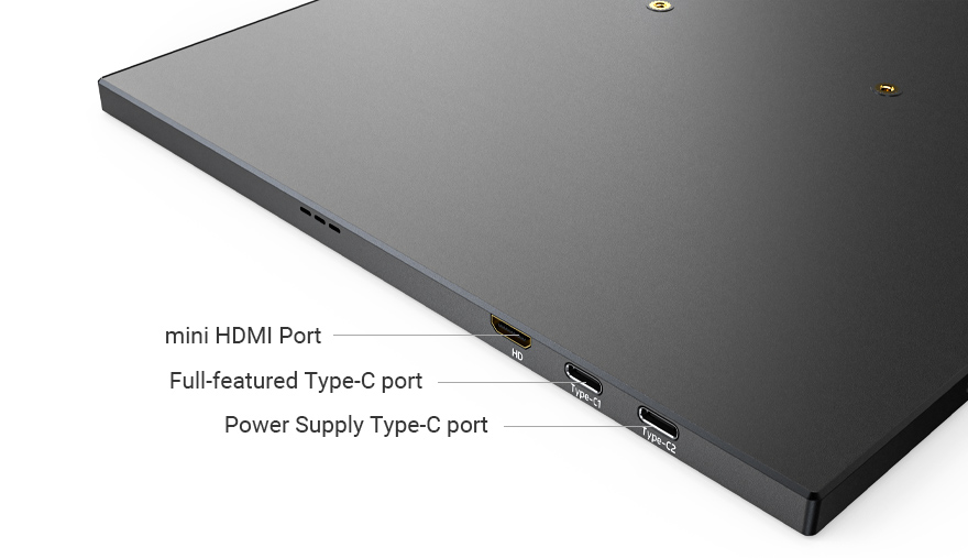 15.6inch 10-Point Capacitive Touch Monitor (C), interface introduction 2