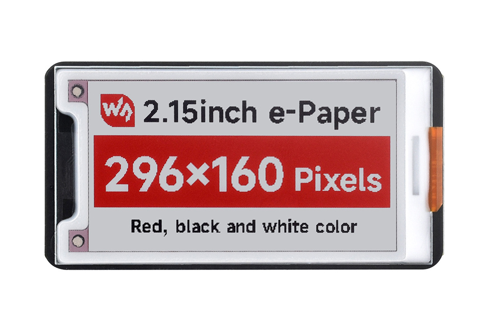 2.15inch e-Paper display (B), front view