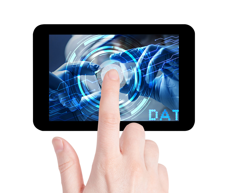 3.5inch Capacitive Touch LCD display, embedded with capacitive touch control