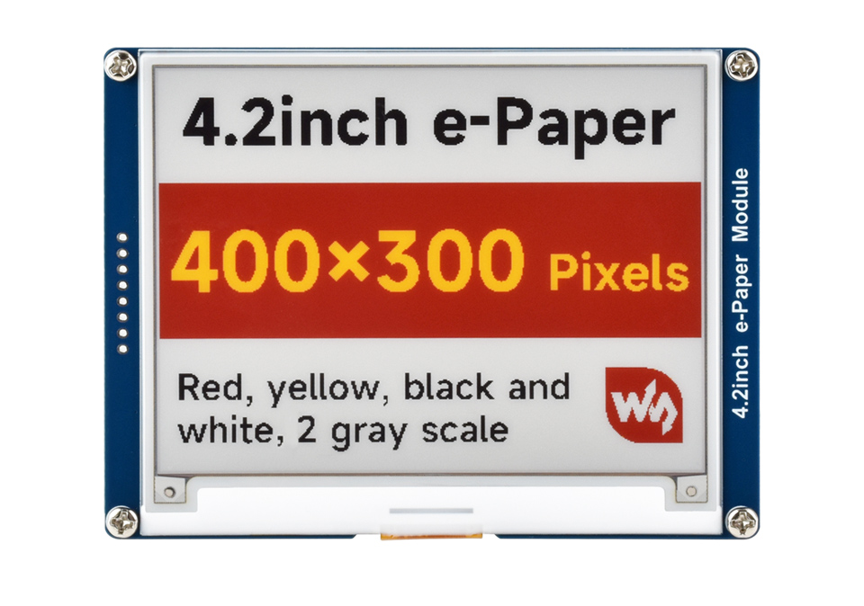 4.2inch e-Paper display (G), front view