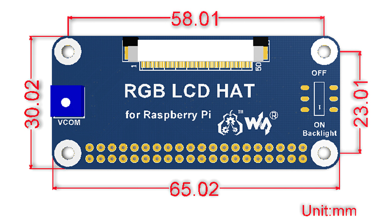 RGB-LCD-HAT-size