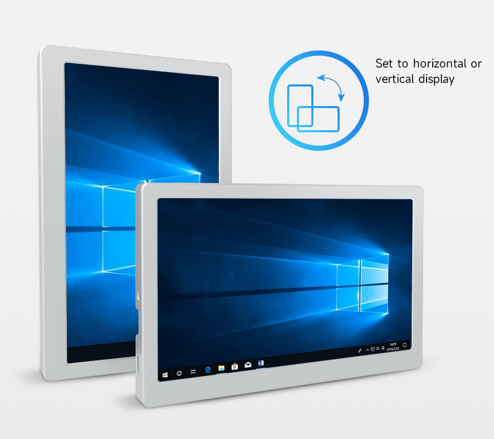 7inch IPS Side Monitor, supports horizontal and vertical flip