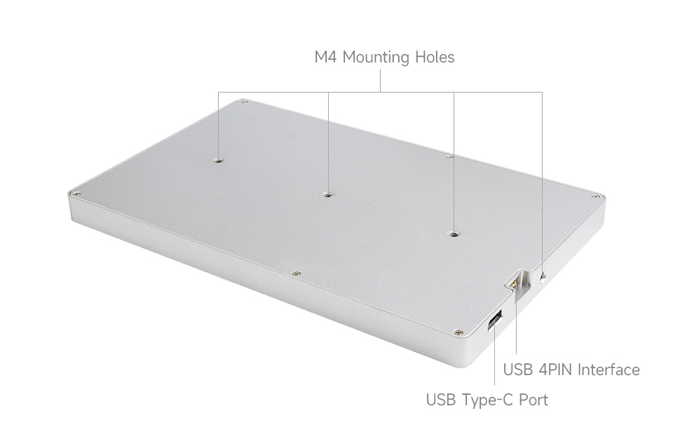 7inch IPS Side Monitor, interface introduction