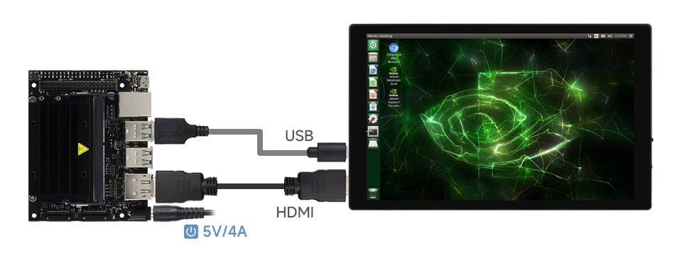 Title 23, Cayoxin 8-Zoll-tragbarer Monitor mit Touchscree...