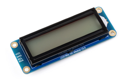 LCD1602 I2C Module (Gray)