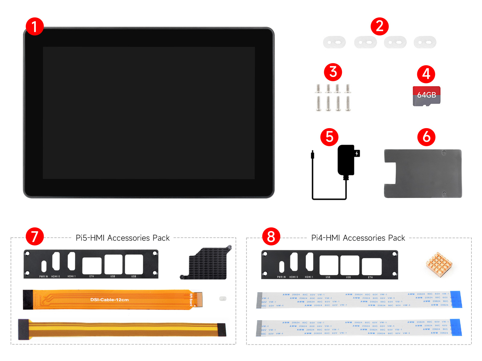 RPI-HMI-080D-ACCE