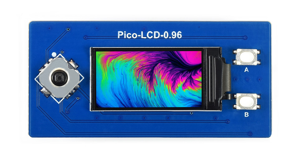 096inch Lcd Display Module For Raspberry Pi Pico 65k Rgb Colors 160×80 Pixels Spi Interface 0107