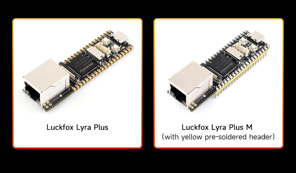 Luckfox Lyra Plus RK3506G2 Linux Micro Development Board, version options