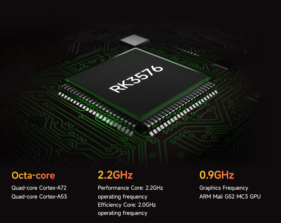 Luckfox Core3576 Edge Computing Development Board, with Octa-Core AIoT processor