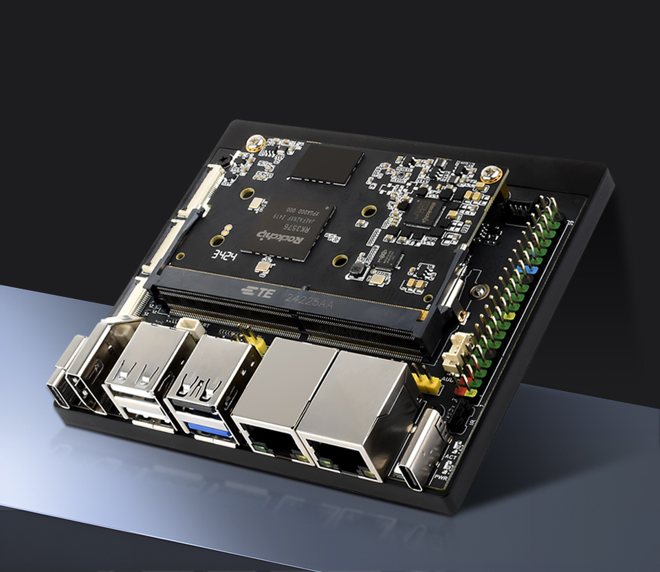 Luckfox Core3576 Edge Computing Development Board, front view