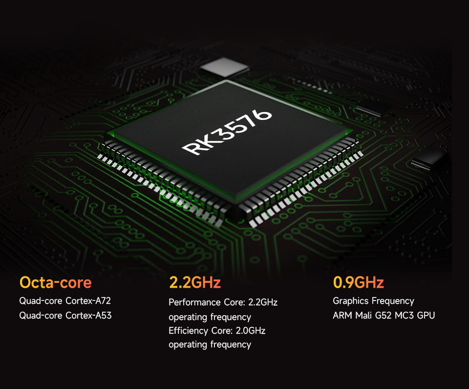 Luckfox Core3576 Edge Computing Development Board, with Octa-Core AIoT processor