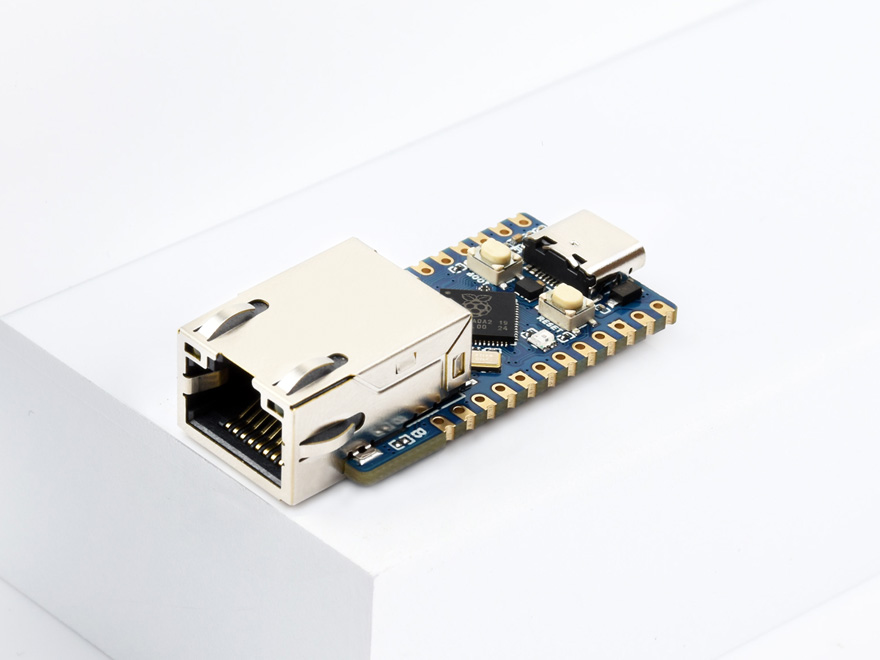 RP2350-ETH Mini Development Board, product show front view