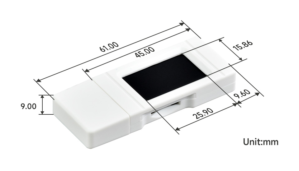 RP2350-GEEK Development Board, outline dimensions