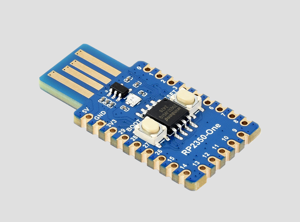 Waveshare RP2350-One MCU Board, front view