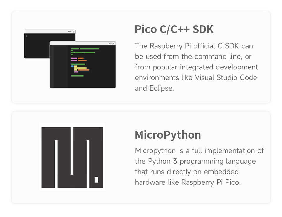 RP2350-Plus Mini Development Board, C/C++, MicroPython support