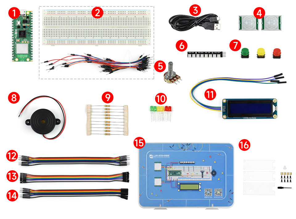 Raspberry-Pi-Pico-2-W-Basic-Kit