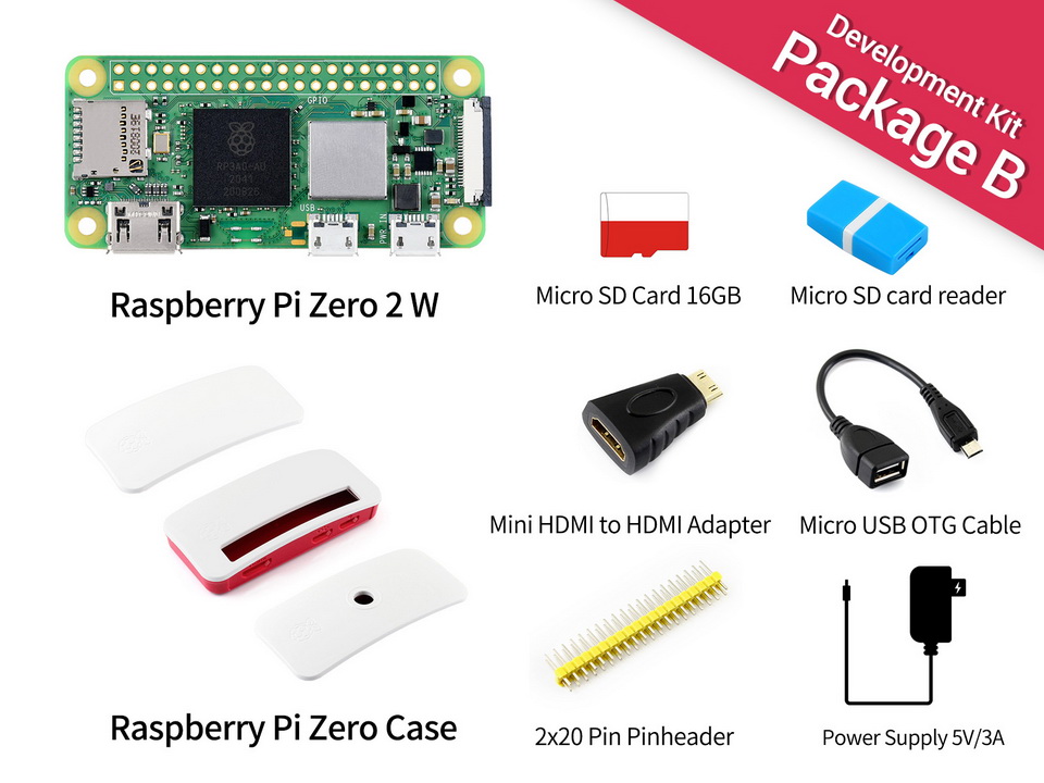 Raspberry Pi Zero W / WH / 2W / 2WCH and Bundles