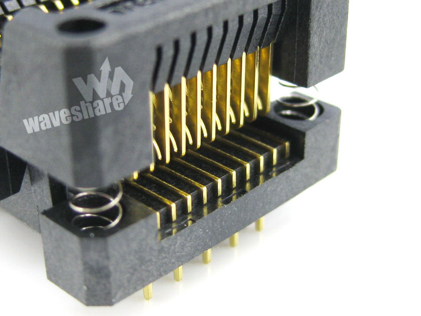 OTS-20-1.27-01 Enplas IC Test & Burn-in Socket, for SOP20, SO20, SOIC20 Sns-Brigh10