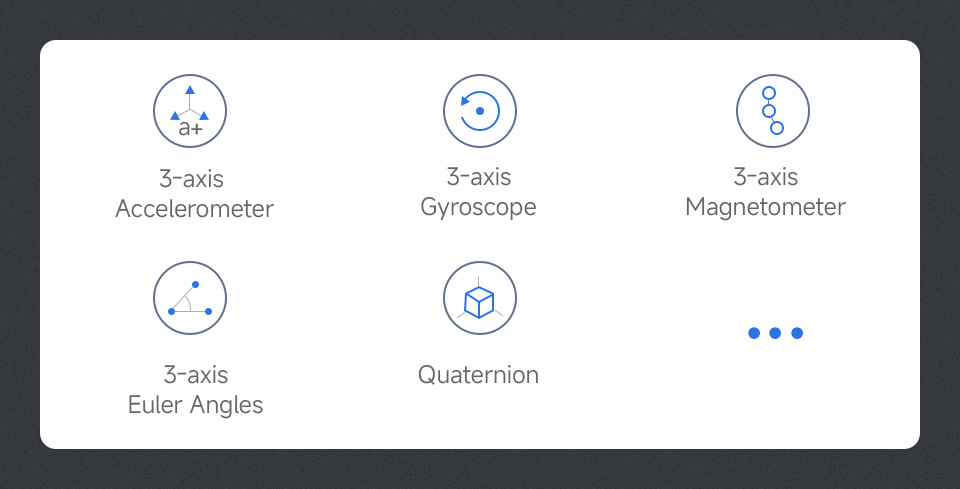 10-axis ROS IMU Sensor, rich data outpu