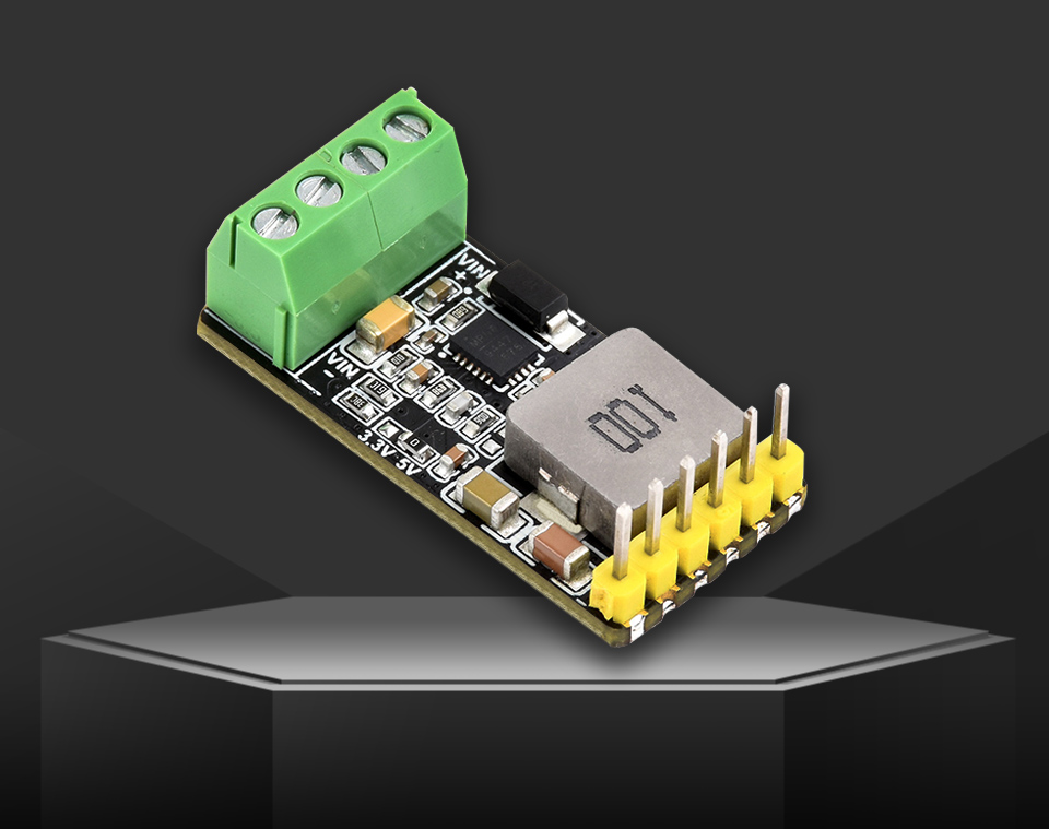 DC-DC Buck Mini Module, front view