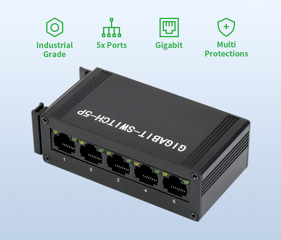 Gigabit Ethernet - Switches