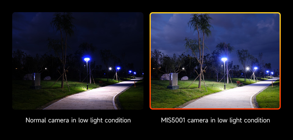 MIS5001 5MP Wide-Angle Lens Camera Module with clear imaging even in low-light environment