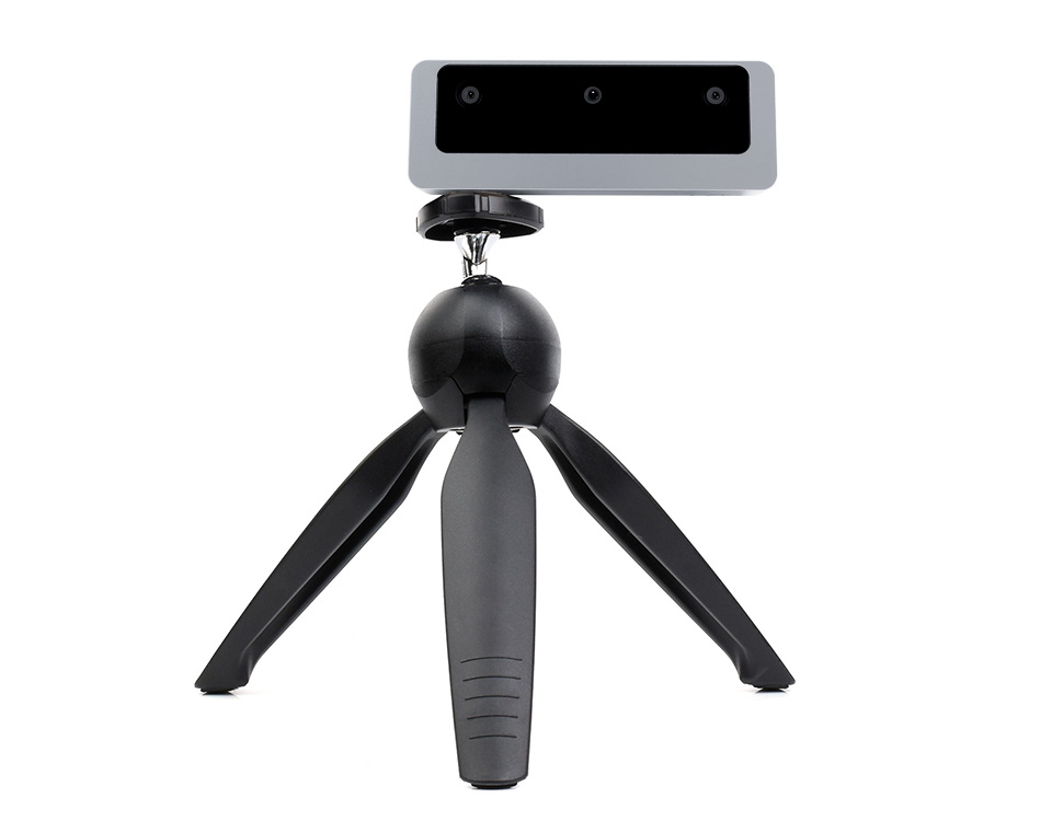 OAK-D-S2-POE OpenCV AI Machine Vision Kit, working with tripod