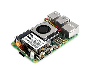 Raspberry Pi 5 connecting with PCIe TO M.2 Board (E)