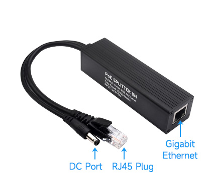 POE-SPLITTER-25W-5.5-2.1