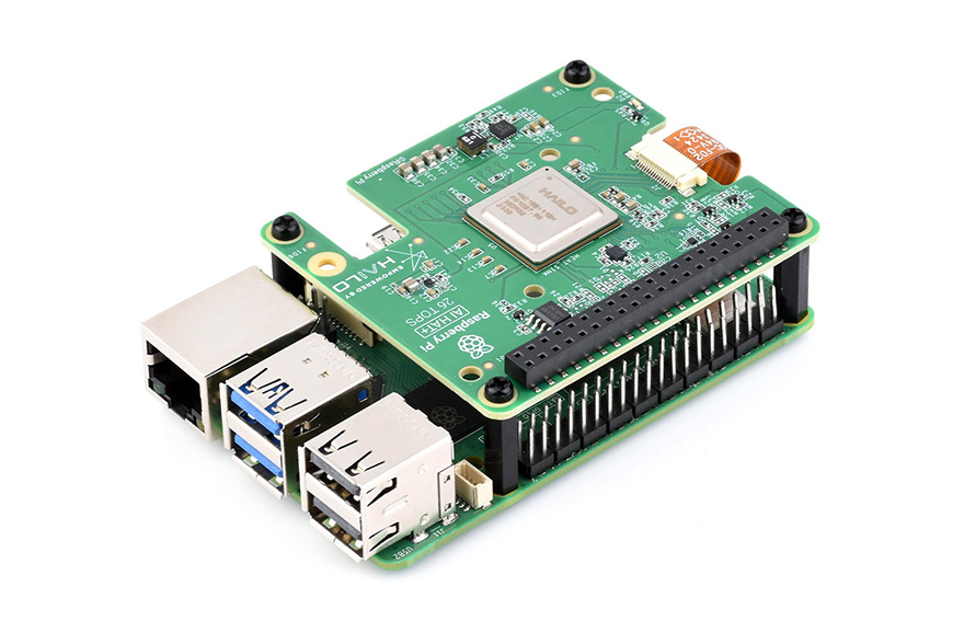 Raspberry Pi AI HAT+, product show