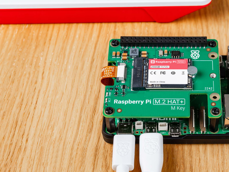 Raspberry Pi SSD Kit, product show