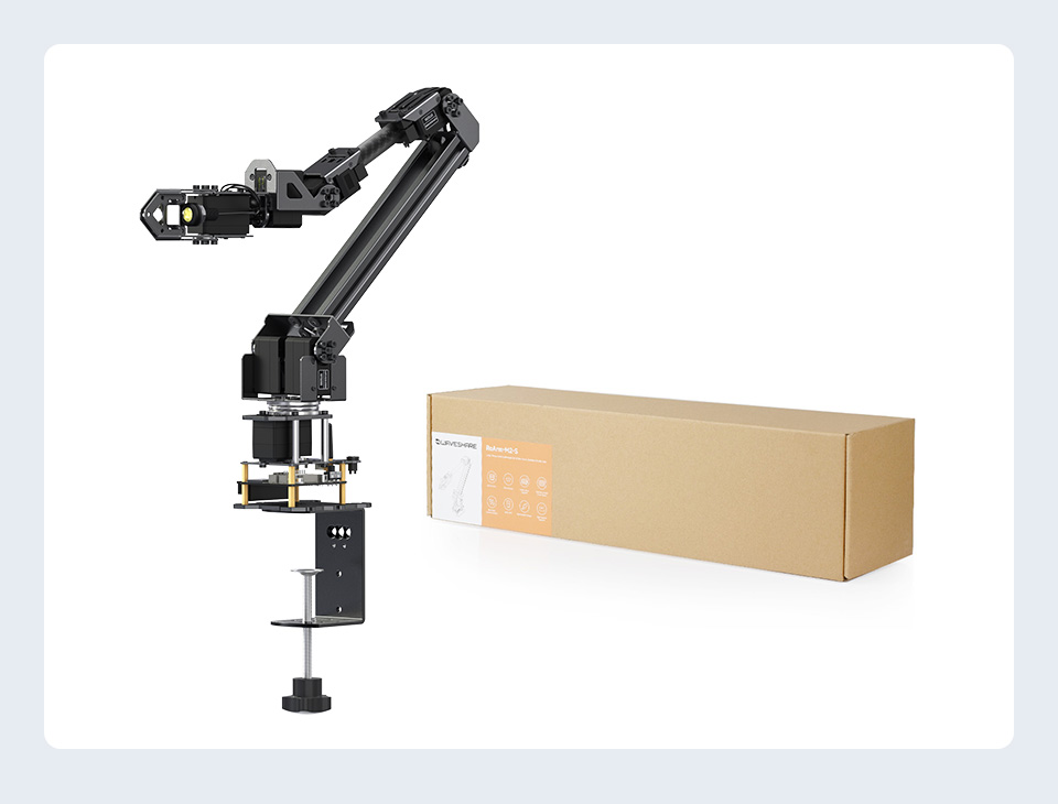 5 + 1 DOF High-Torque Serial Bus Servo Robotic Arm Kit, product show