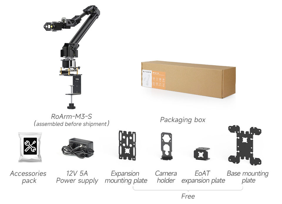 RoArm-M3-Pro Robotic Arm Kit