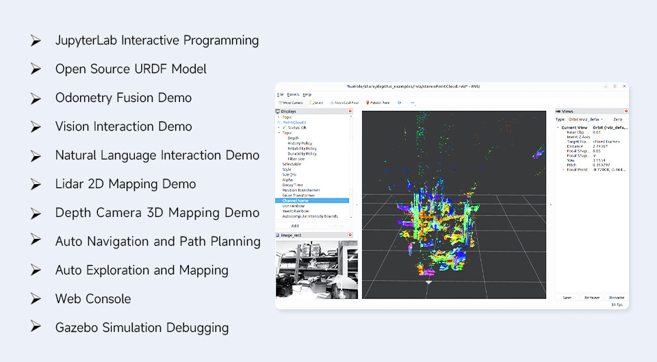 UGV Beast AI Robot with open source ROS2 resources