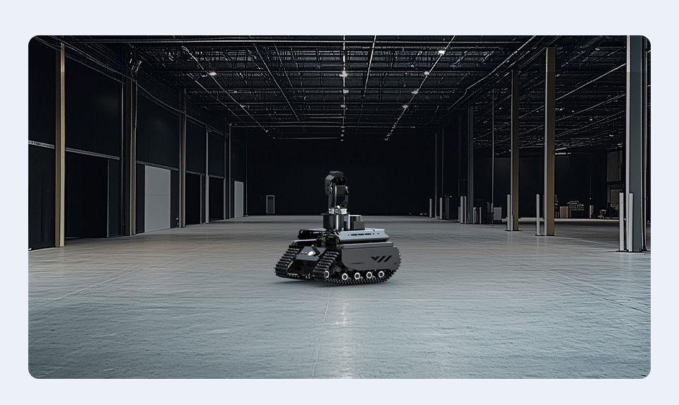 UGV Beast AI Robot, supports auto exploration and mapping