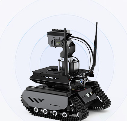 UGV Beast AI Robot for Jetson Orin, can create a hotspot for accessing when there is no network